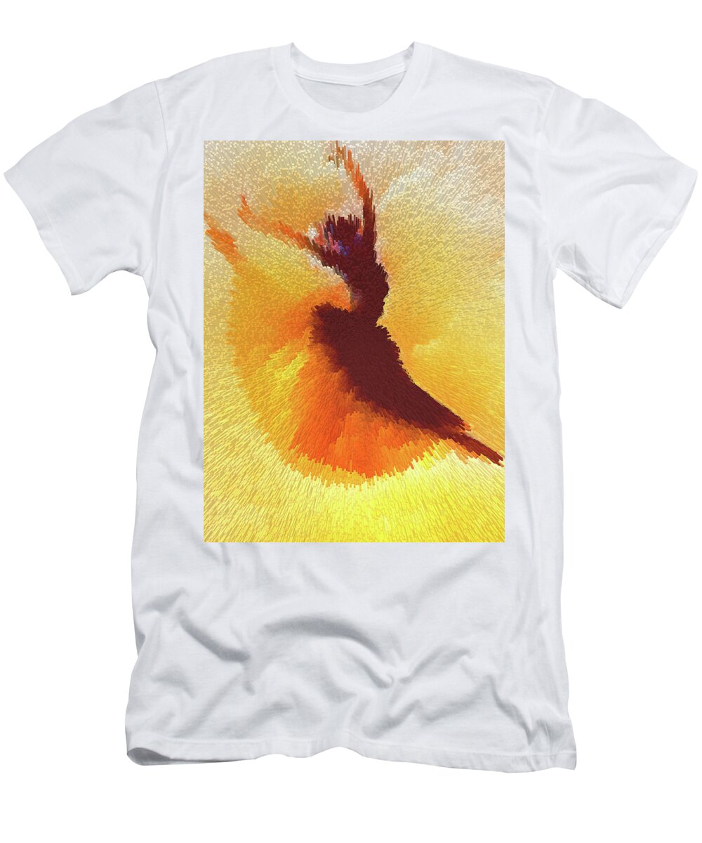 Passion T-Shirt featuring the digital art Passion by Alex Mir