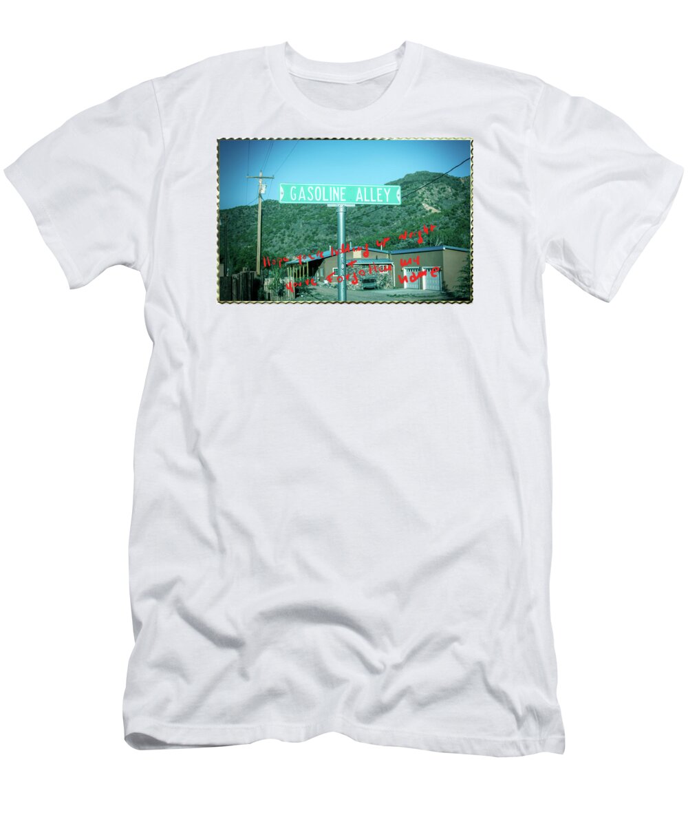 Postcard T-Shirt featuring the photograph Postcard for you N1 by Micah Offman