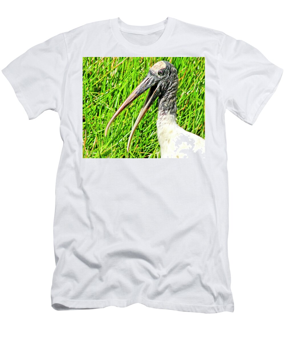  Bird Everglades T-Shirt featuring the photograph Pretty Bird by Neil Pankler