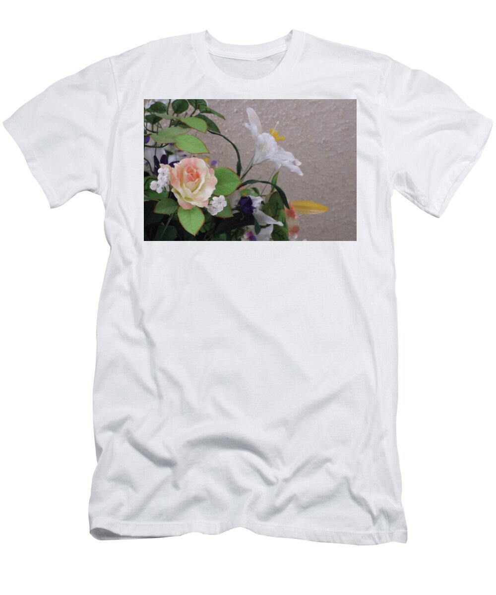Rose T-Shirt featuring the photograph Rose Among Others by C Winslow Shafer