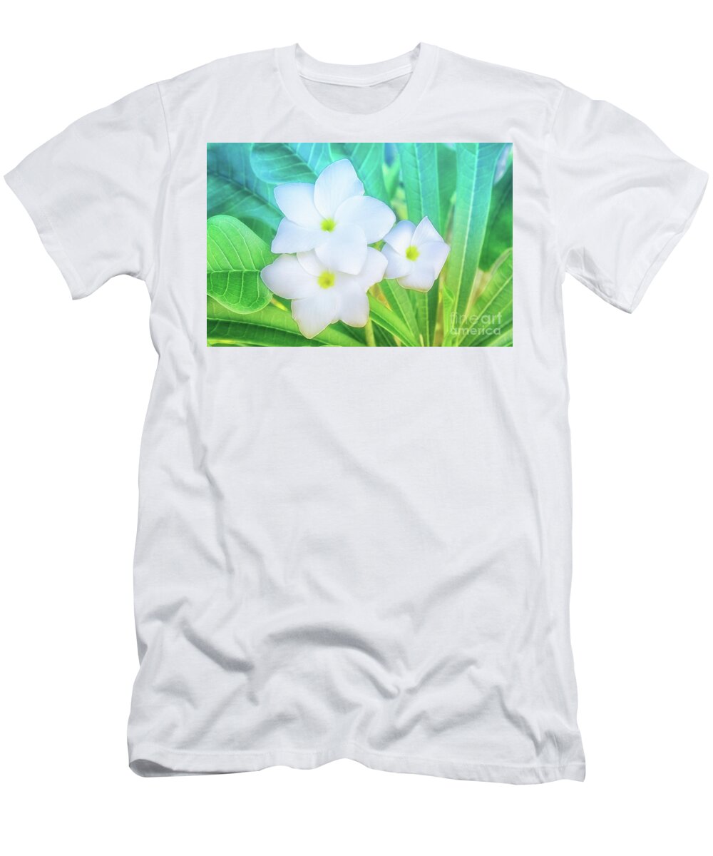 Botanical T-Shirt featuring the photograph Soft and Light 12 by Becqi Sherman