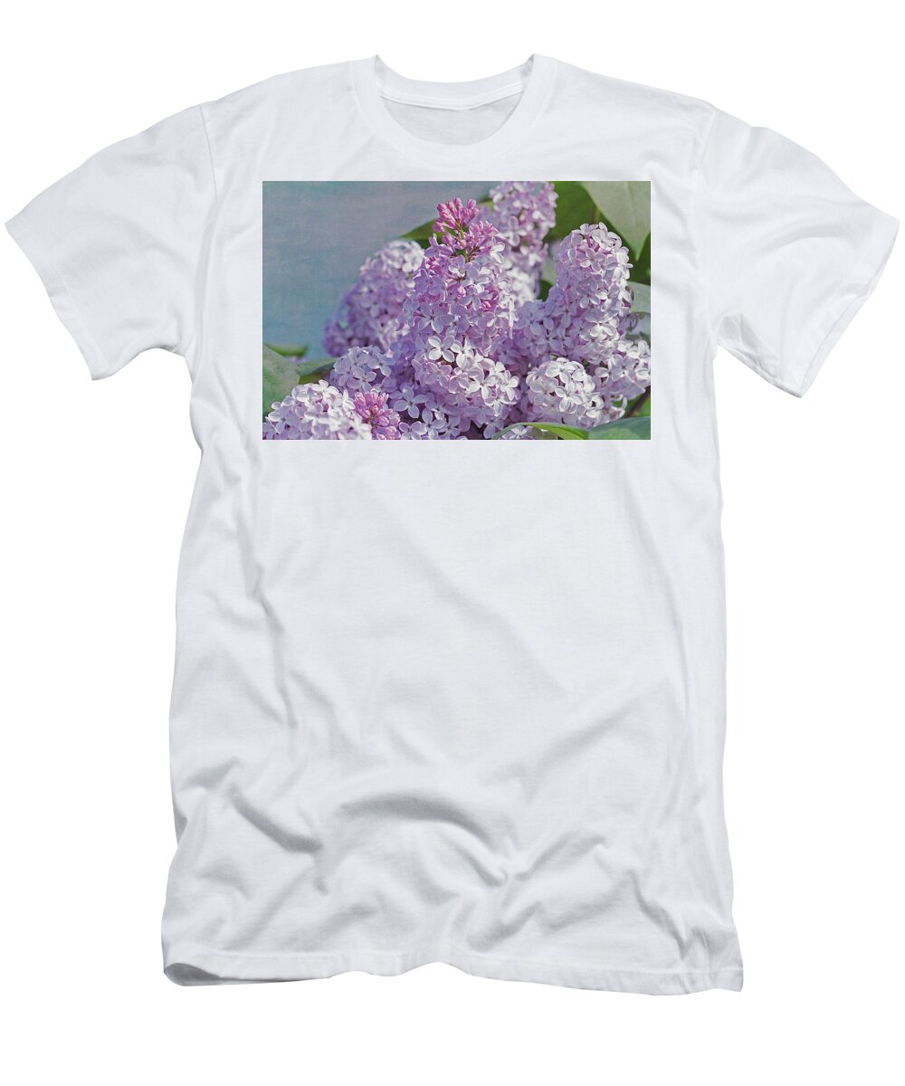 Lilacs T-Shirt featuring the photograph Spring Lilacs by Cindi Ressler