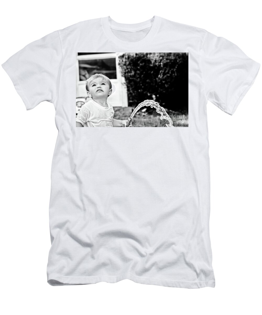 Summertime T-Shirt featuring the photograph Summer Cool Down by Flippin Sweet Gear