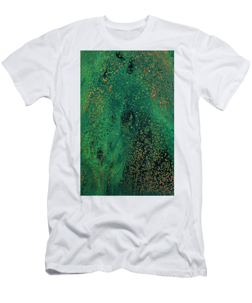 Fluid T-Shirt featuring the photograph Surface Tension by Jennifer Walsh