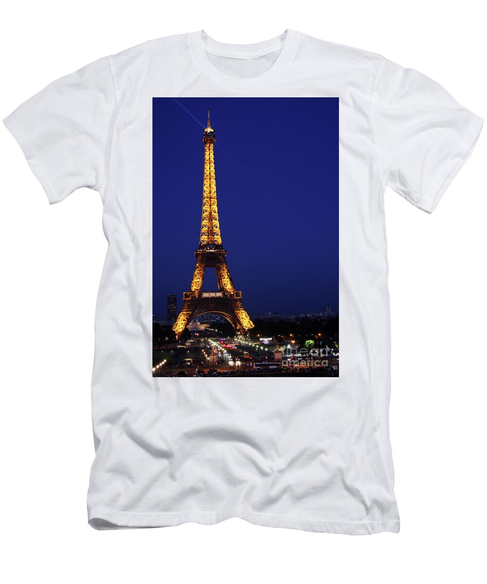 Paris T-Shirt featuring the photograph The Beacon by Rick Locke - Out of the Corner of My Eye