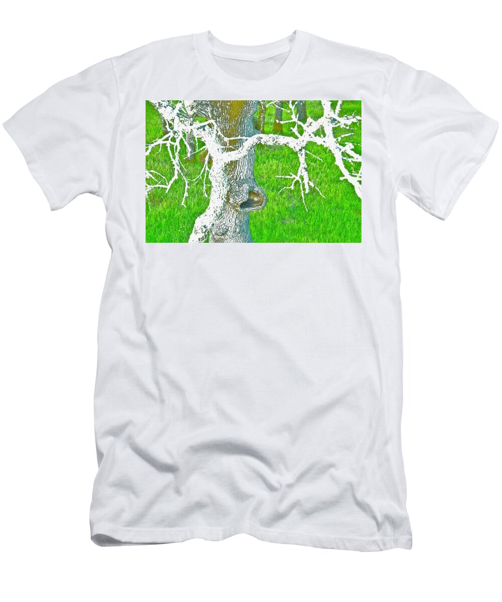 Tree T-Shirt featuring the photograph The Eating Tree #3 by Marty Klar