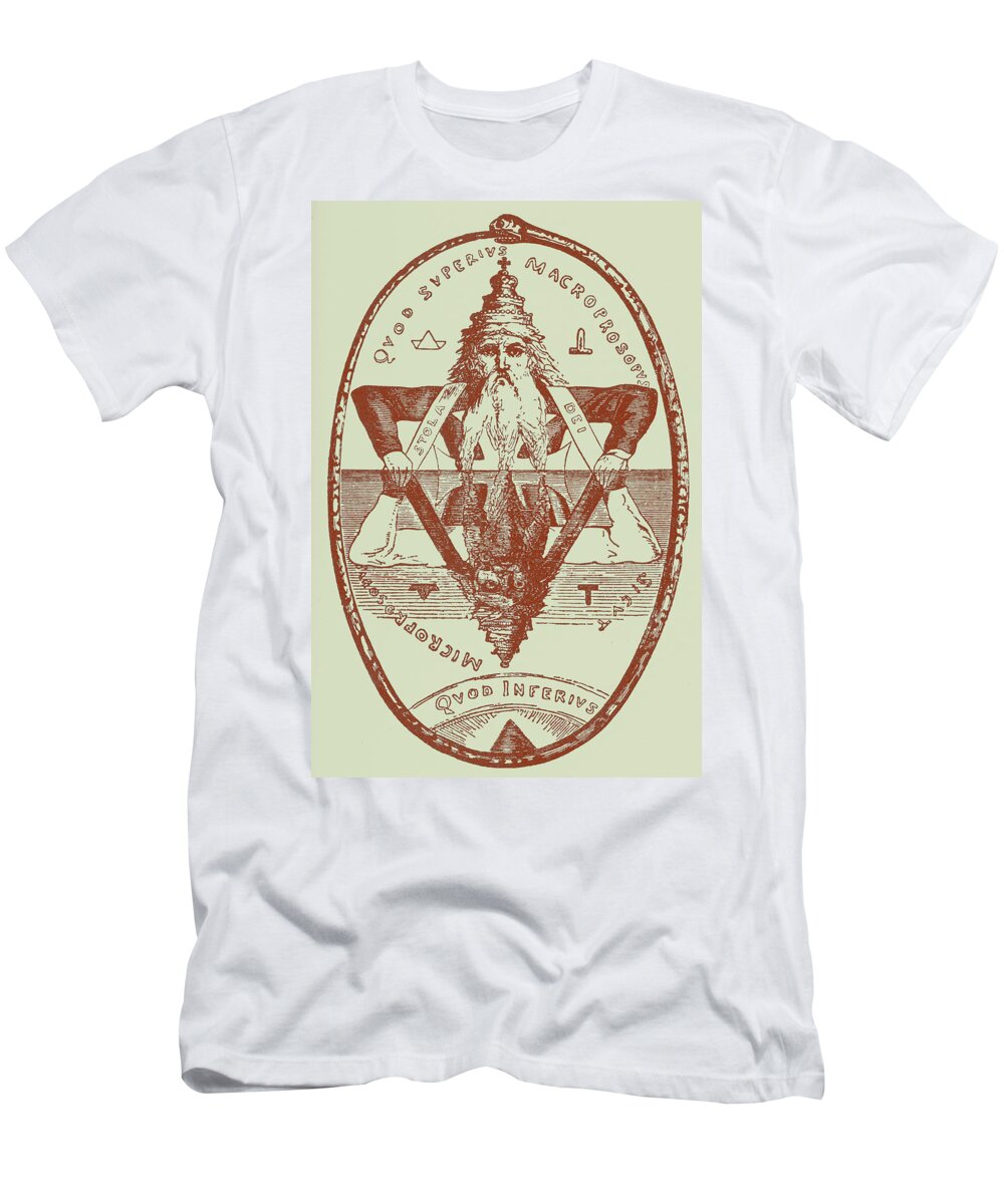 The Great Symbol Of Solomon T-Shirt by Eliphas Levi - Fine Art America