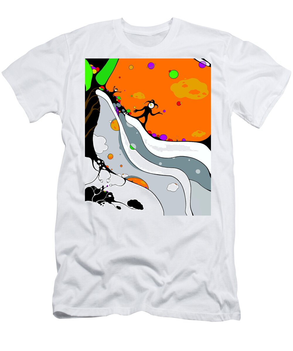 Avatar T-Shirt featuring the drawing Thoughtful Jesters by Craig Tilley