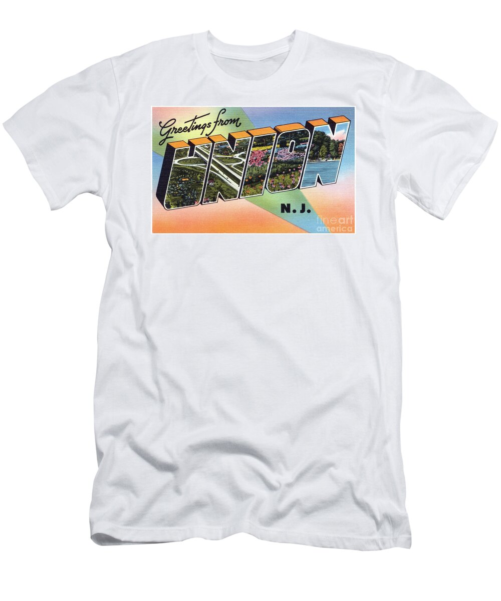 Union T-Shirt featuring the photograph Union Greetings by Mark Miller