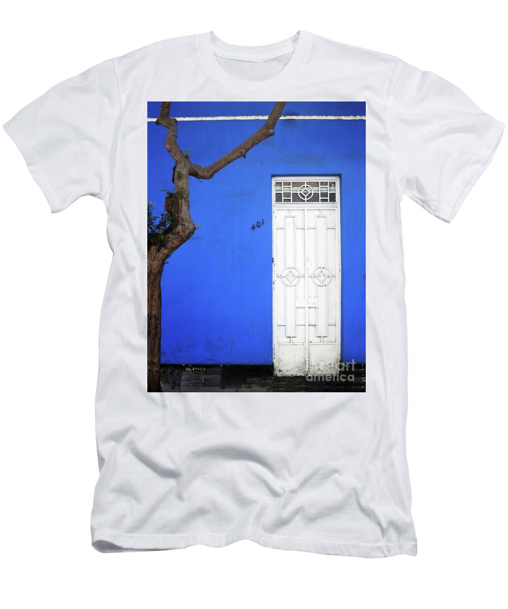 Door T-Shirt featuring the photograph When a Tree Comes Knocking by Rick Locke - Out of the Corner of My Eye