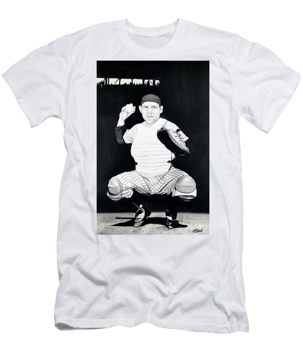 Yogi Berra Catching T-Shirt