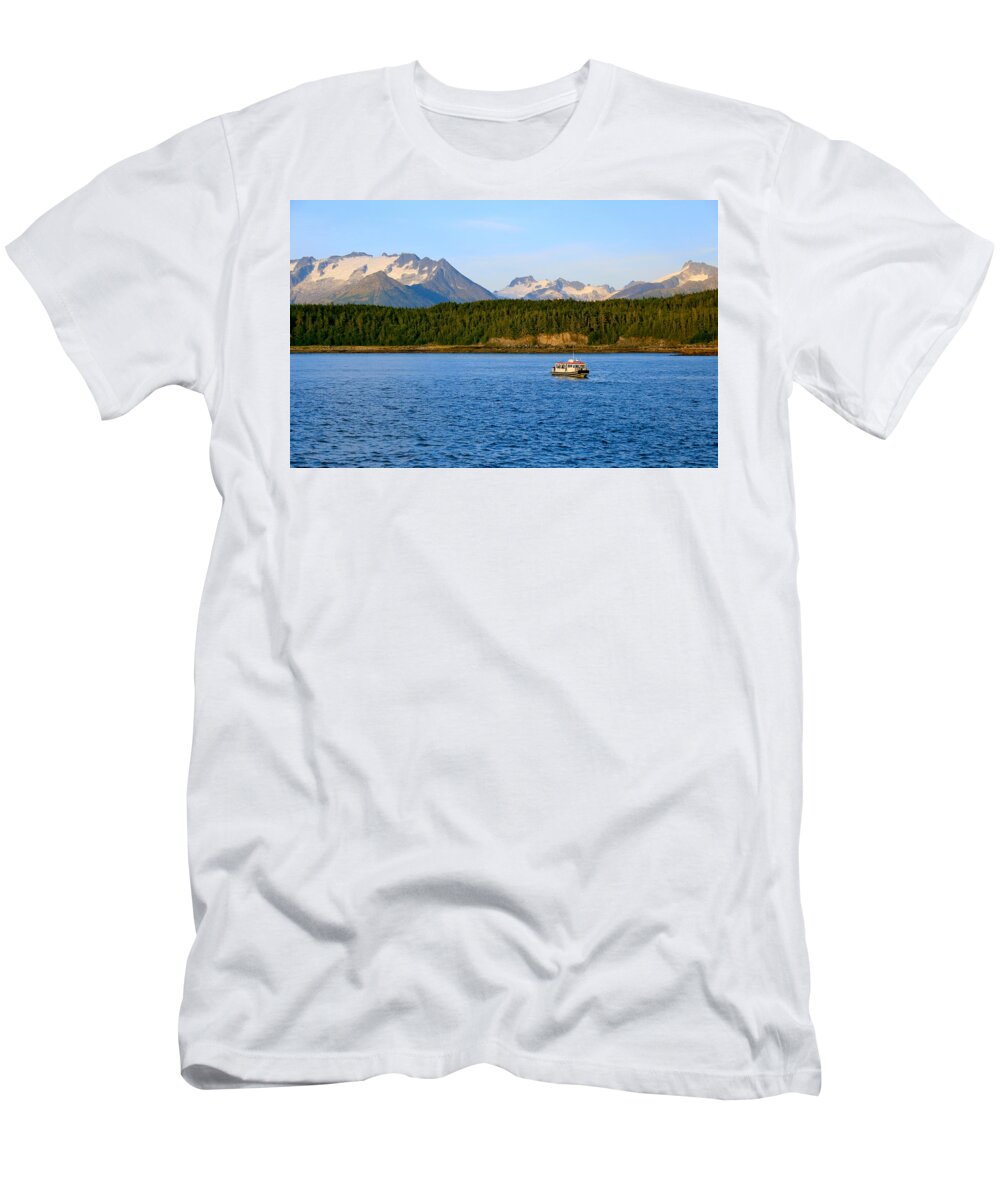 Alaska T-Shirt featuring the photograph Alaska 1 #1 by Carol Jorgensen