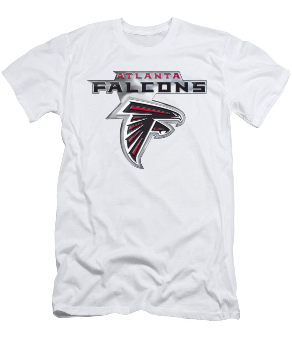 bede maske Slagskib Atlanta Falcons T-Shirt by Jonathan Melendez - Pixels Merch