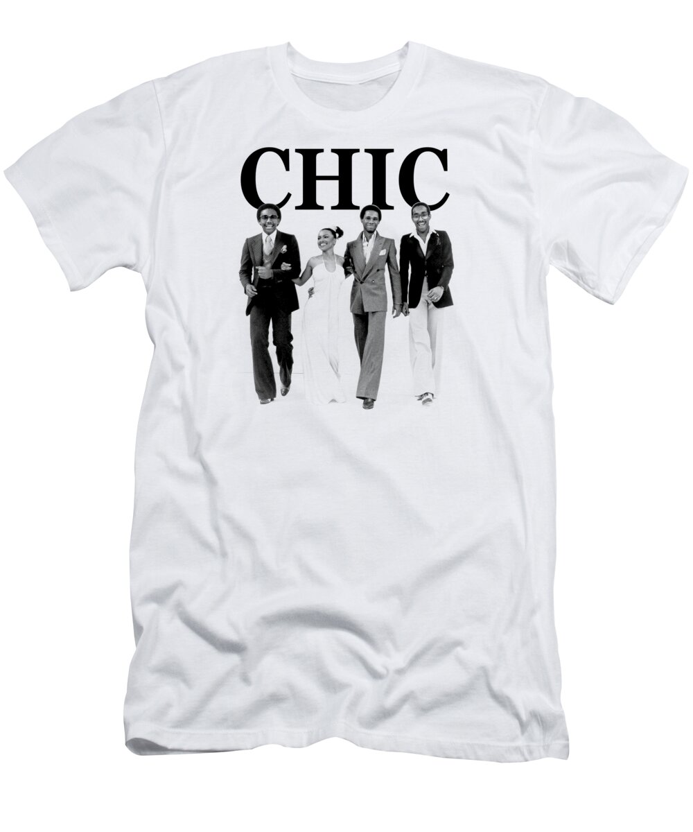 Chic band T-Shirt by Sarah F Beal - Fine America