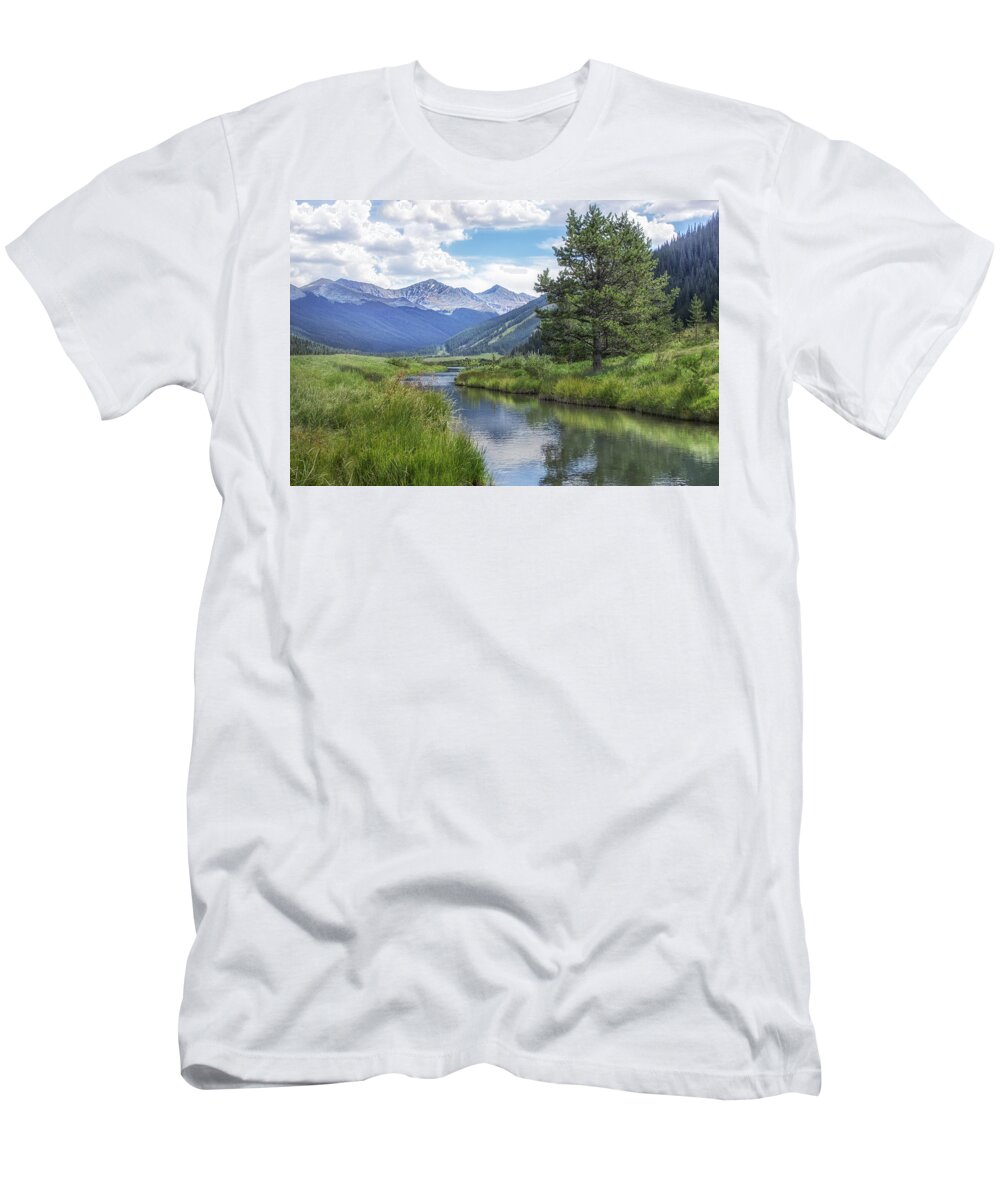 Vail T-Shirt featuring the photograph Colorado Landscape #1 by James Woody