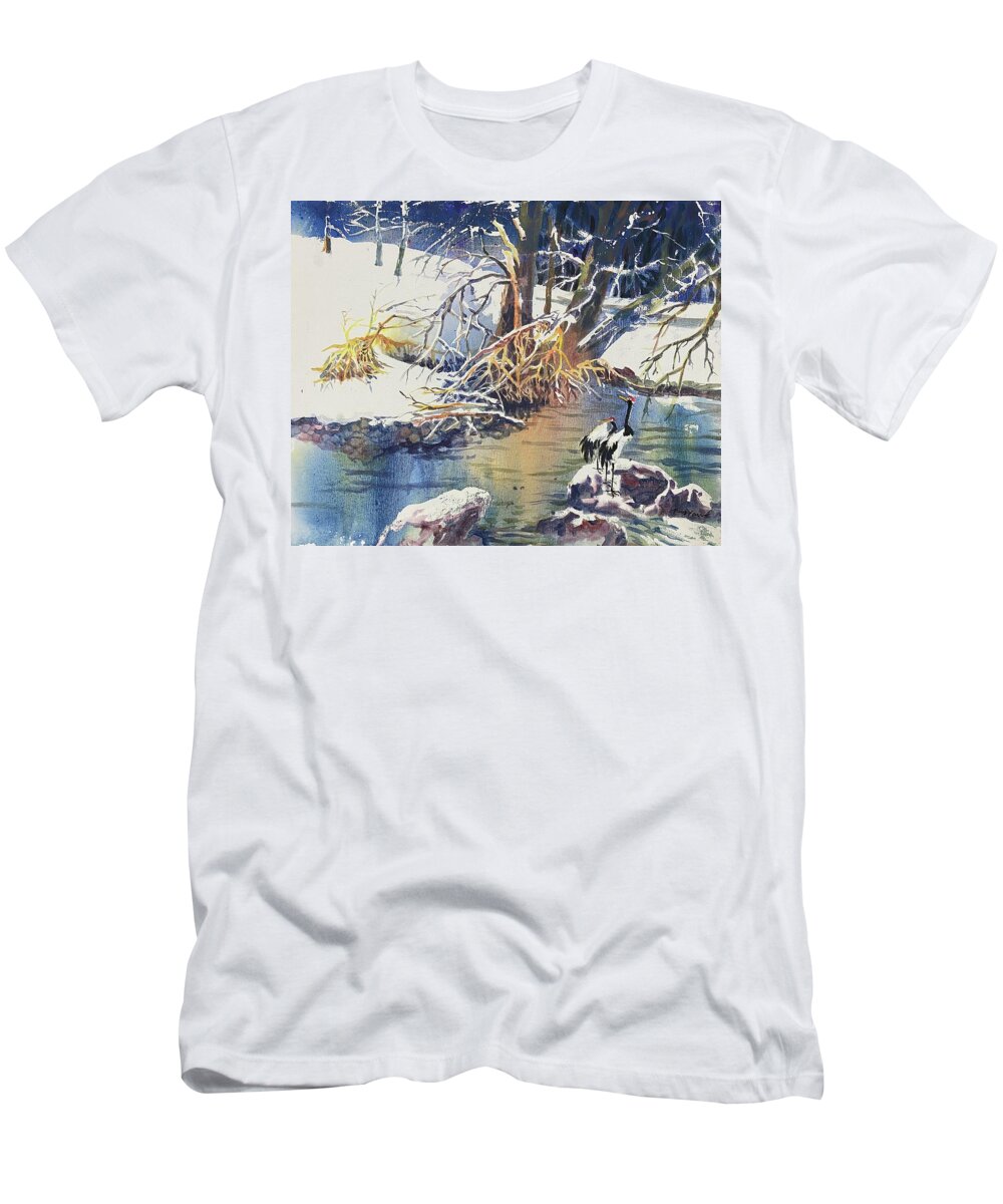  T-Shirt featuring the painting Hope #1 by Ping Yan