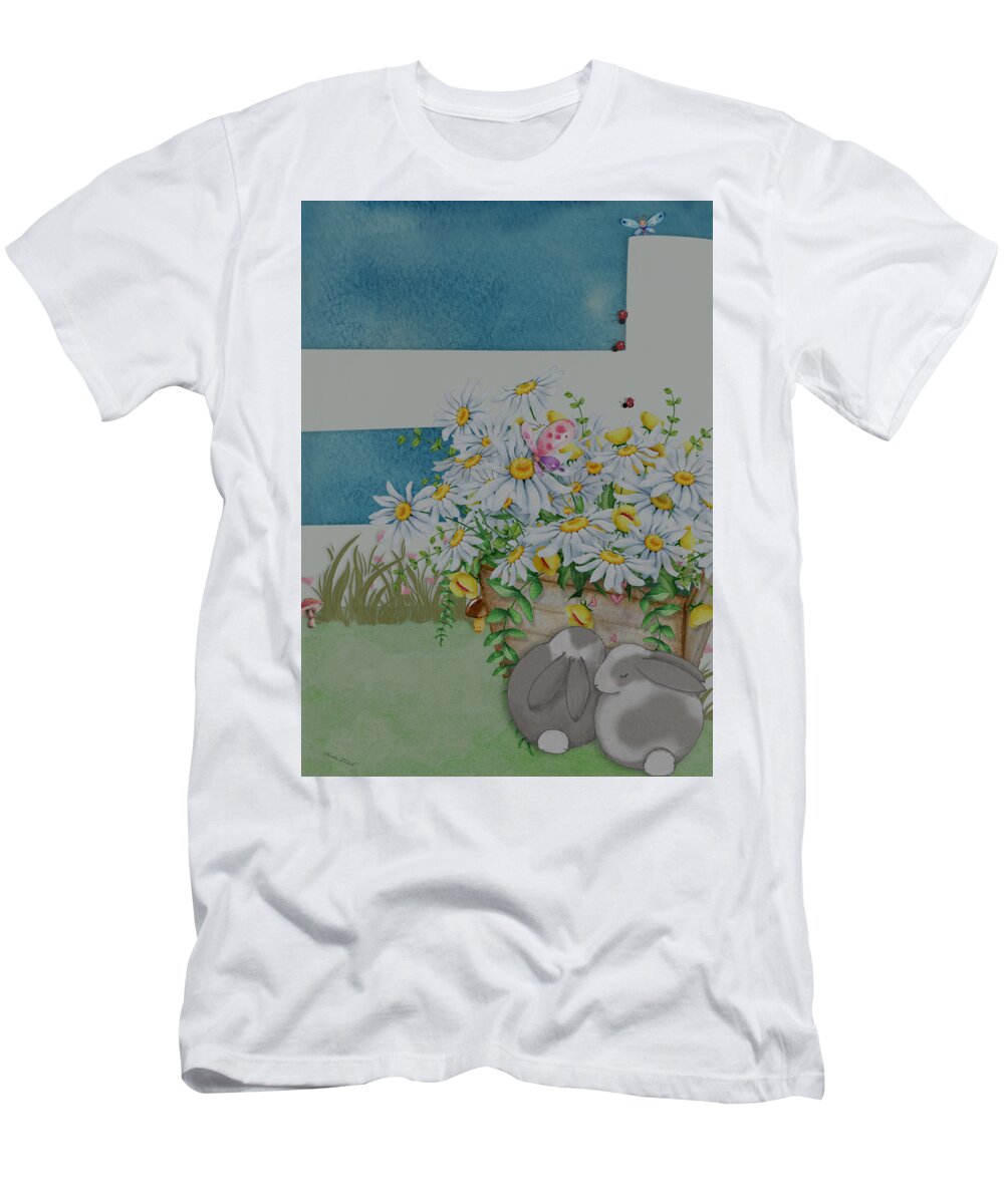 Spring T-Shirt featuring the digital art Spring #2 by Sandra Clark