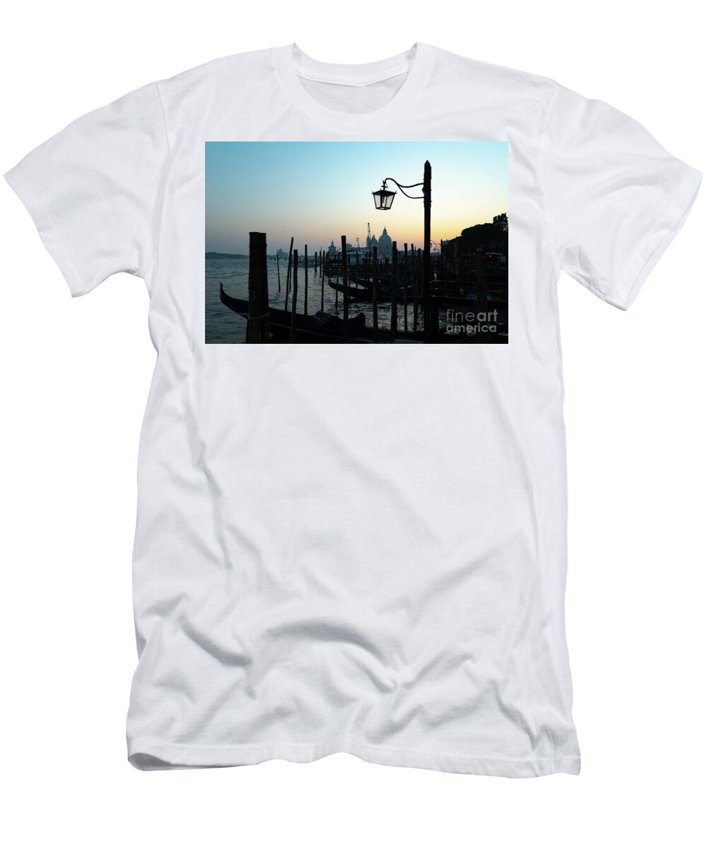Italy T-Shirt featuring the photograph Venice in the Evening by Andy Myatt