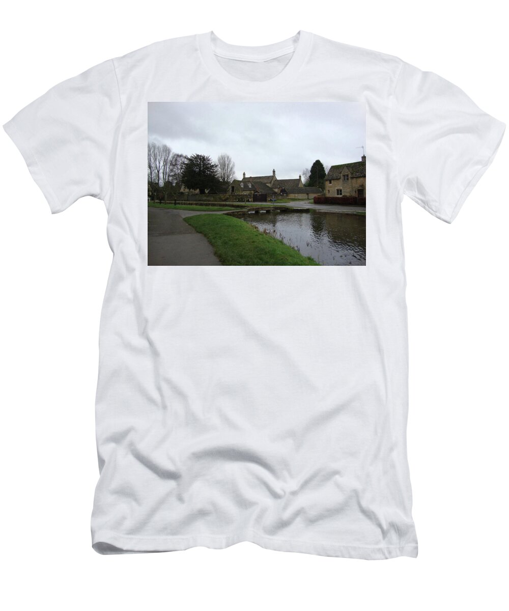 Bourton On The Water T-Shirt featuring the photograph Bourton on the Water by Roxy Rich