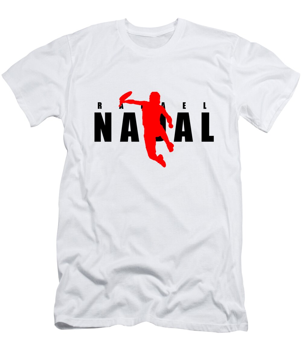Rafael Nadal T-Shirt by Herhum Brefi