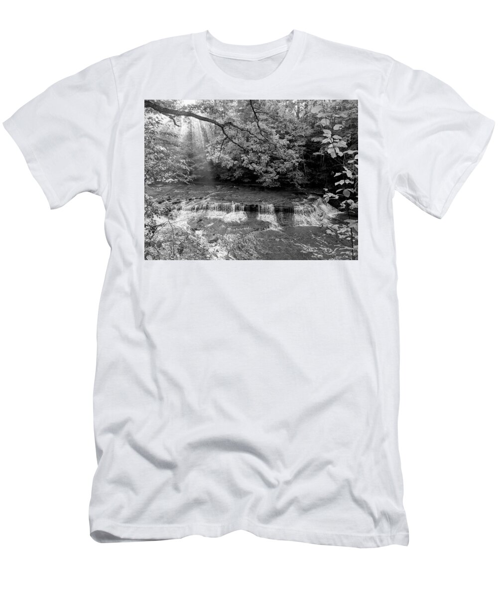  T-Shirt featuring the photograph South Chagrin by Brad Nellis