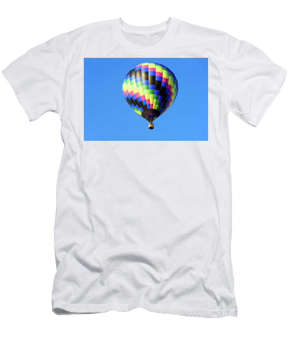 Hot Air Balloon T-Shirt featuring the photograph 2017 Abf 1 by Tara Krauss