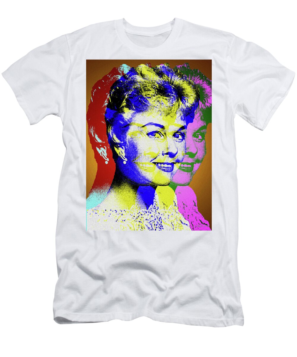 Doris Day T-Shirt featuring the digital art Doris Day #3 by Movie World Posters