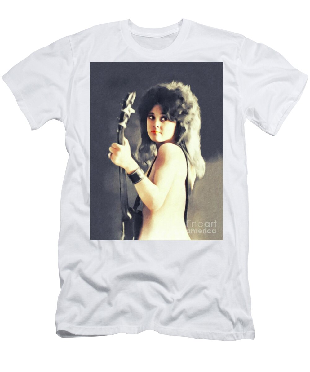 prøve Misvisende Albany Suzi Quatro, Music Legend T-Shirt by Esoterica Art Agency - Fine Art America
