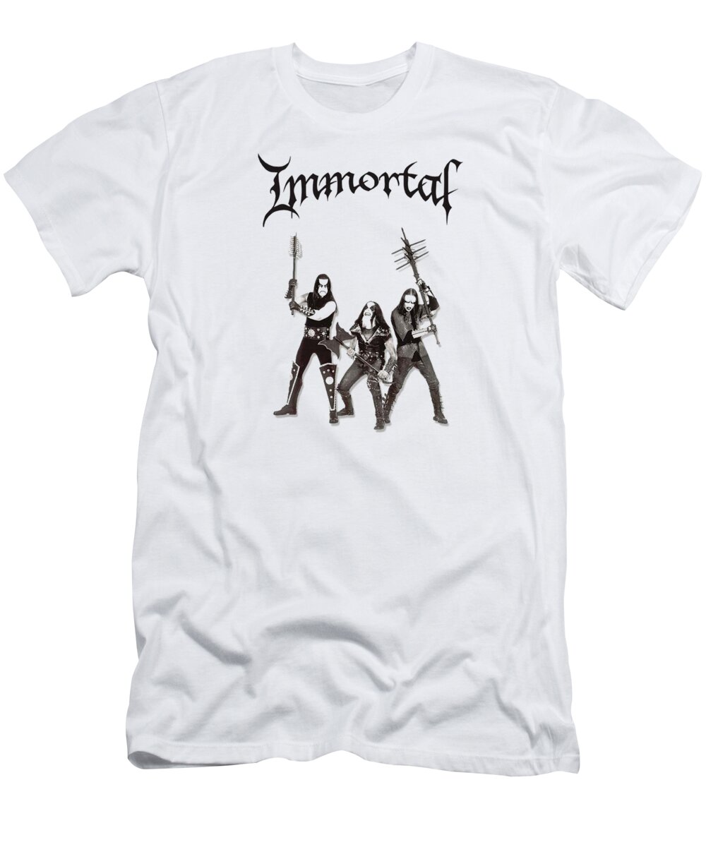 løfte op passage universitetsstuderende Best Selling Norwegian black metal band Immortal Fenomenal T-Shirt by  Jangan Dimatiin - Pixels