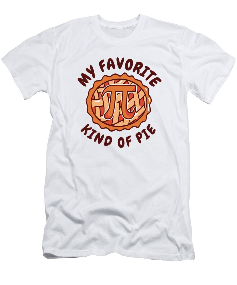 Pi Day T-Shirt featuring the digital art Pi Day Pie Math Number Pi Symbol Food #4 by Toms Tee Store