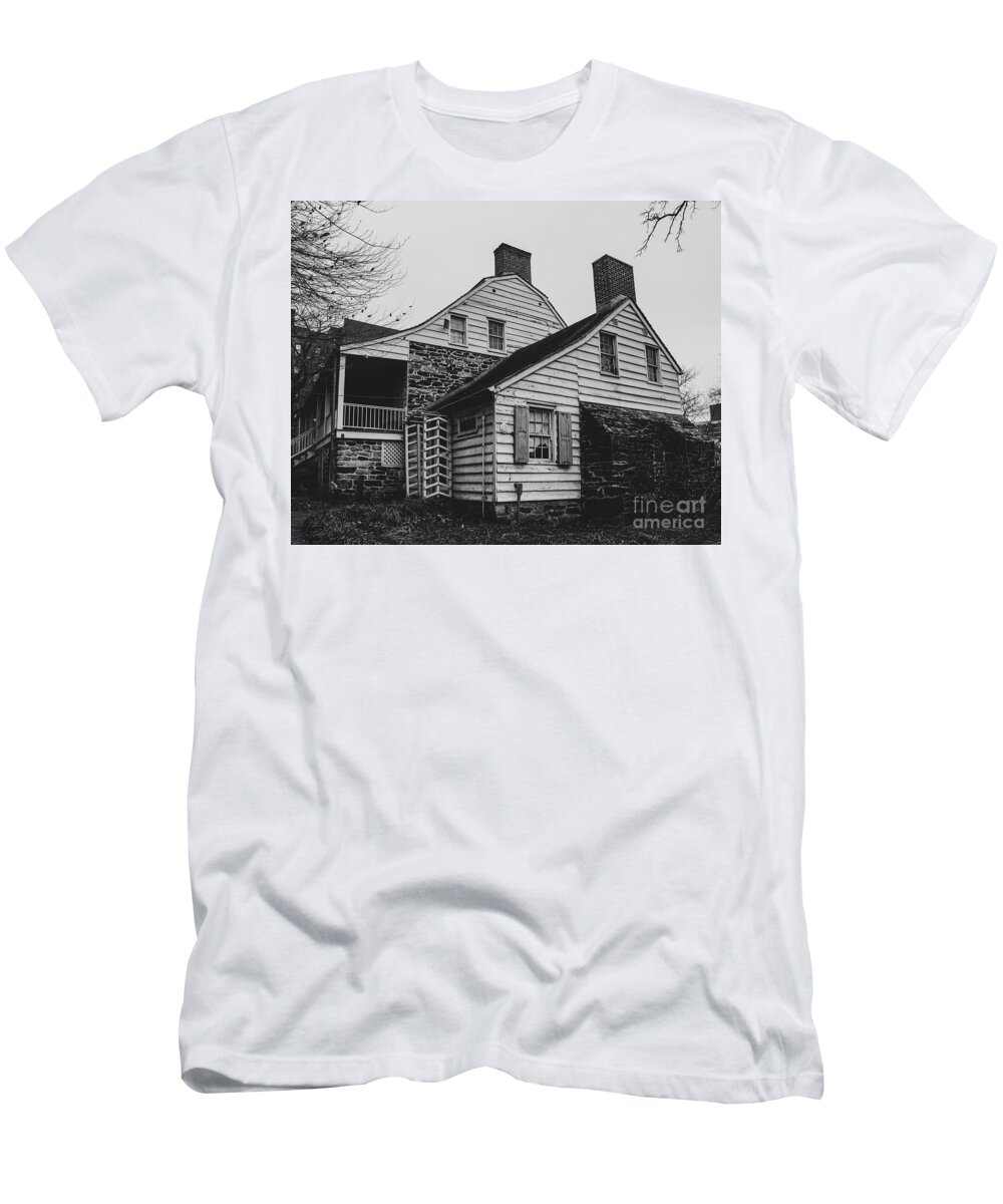 Dyckman T-Shirt featuring the photograph Dyckman Farmhouse by Cole Thompson