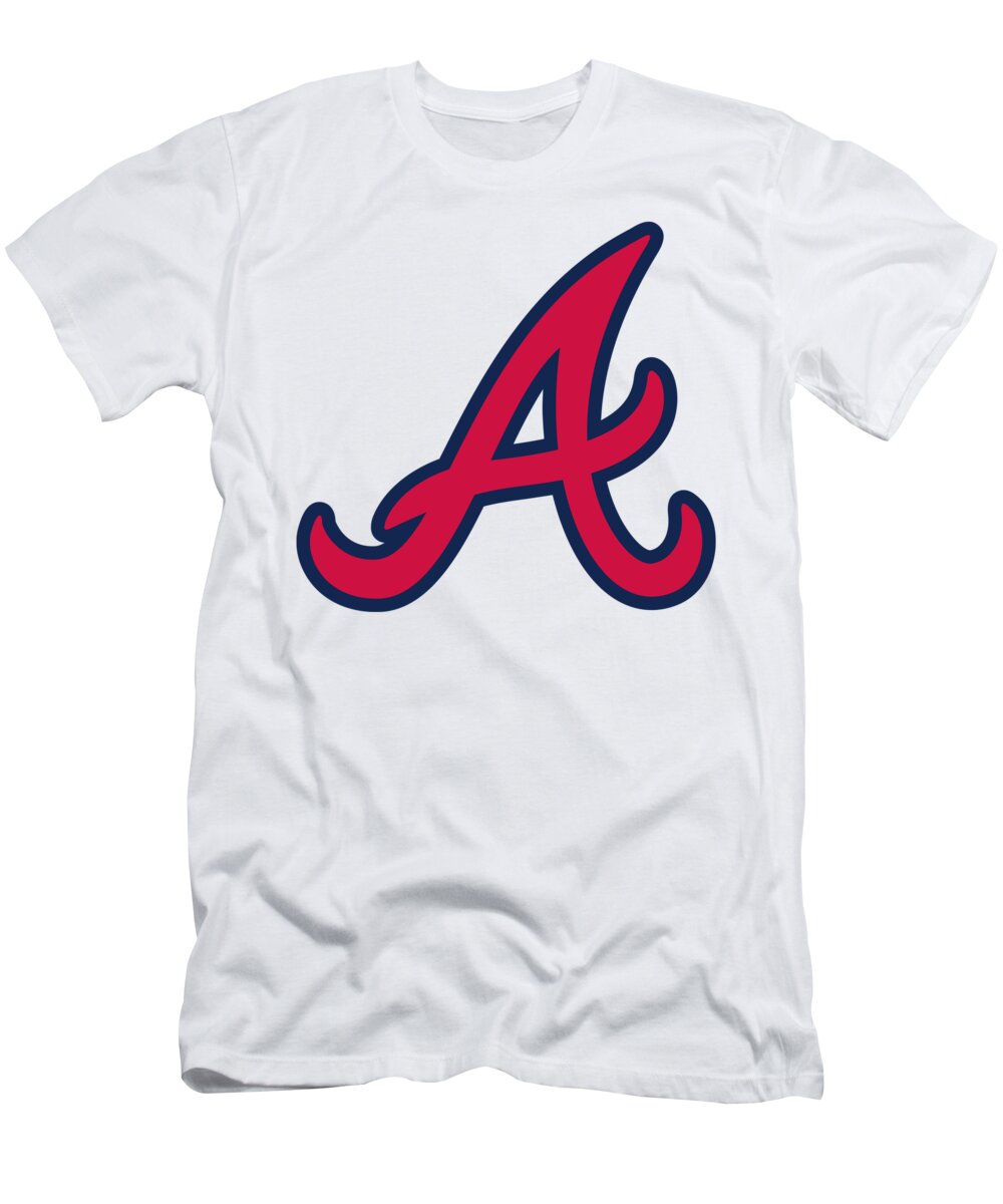 A Big Letter For Atlanta Braves Logo Kl33 T-Shirt by Kakanda Lee Setiawan -  Pixels