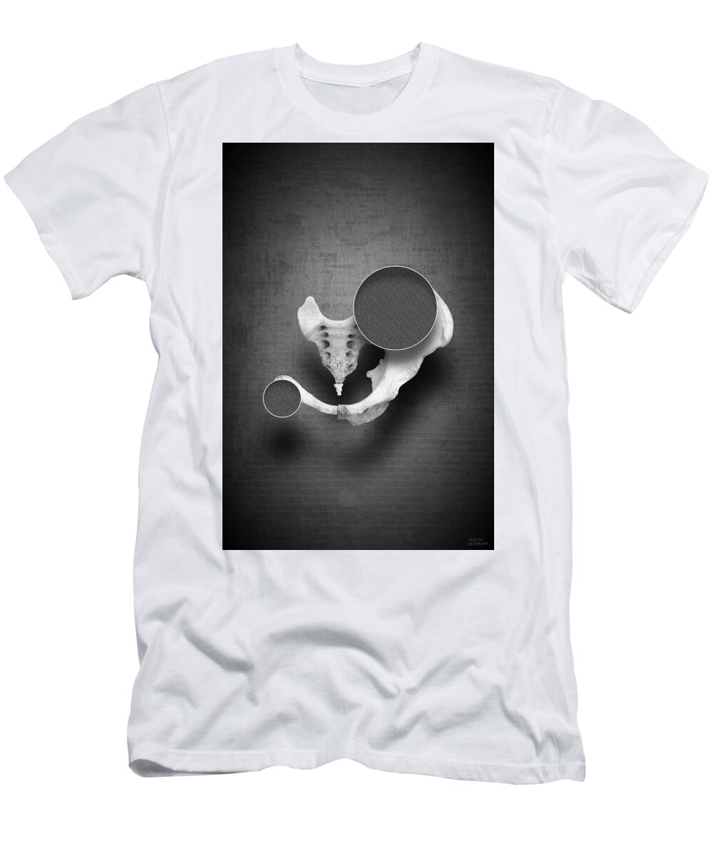 Abstract T-Shirt featuring the photograph Abscission iii by Joseph Westrupp