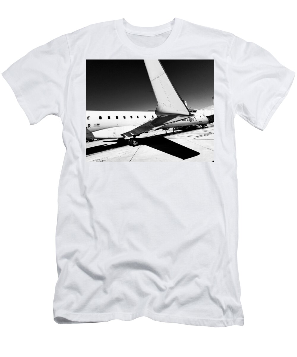 Crj T-Shirt featuring the photograph American Eagle by Michael Hopkins