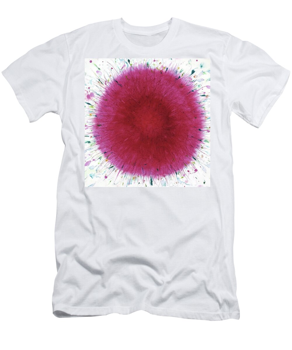  T-Shirt featuring the painting 'Another Quark, if you like' by Petra Rau