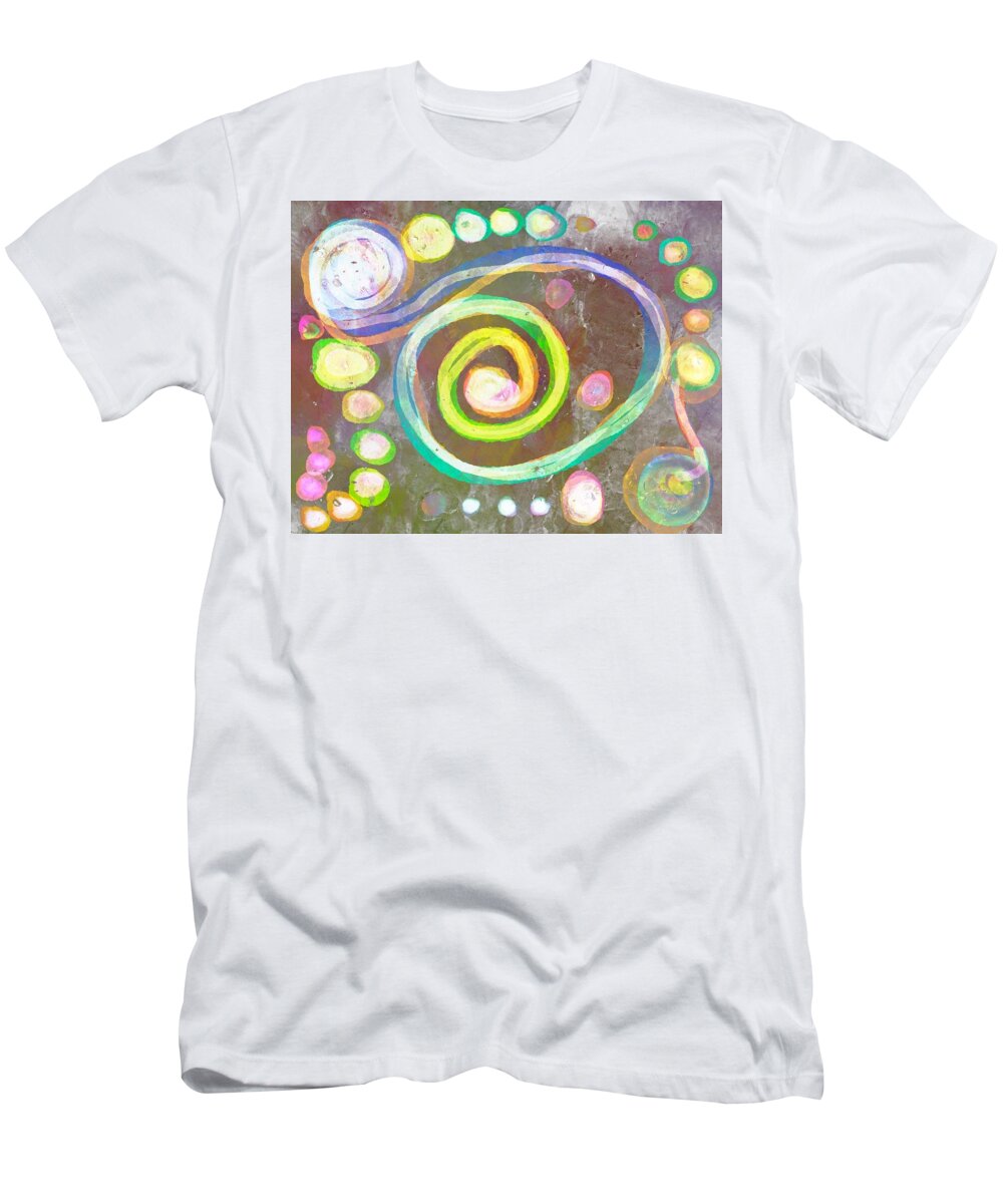 Draya Love T-Shirt featuring the digital art Anticipation by Andrea Crawford