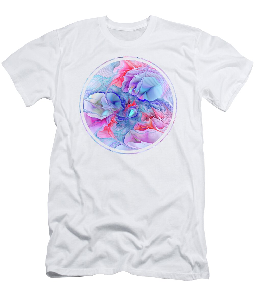 Abstract T-Shirt featuring the digital art Unicorn Dream by Anastasiya Malakhova