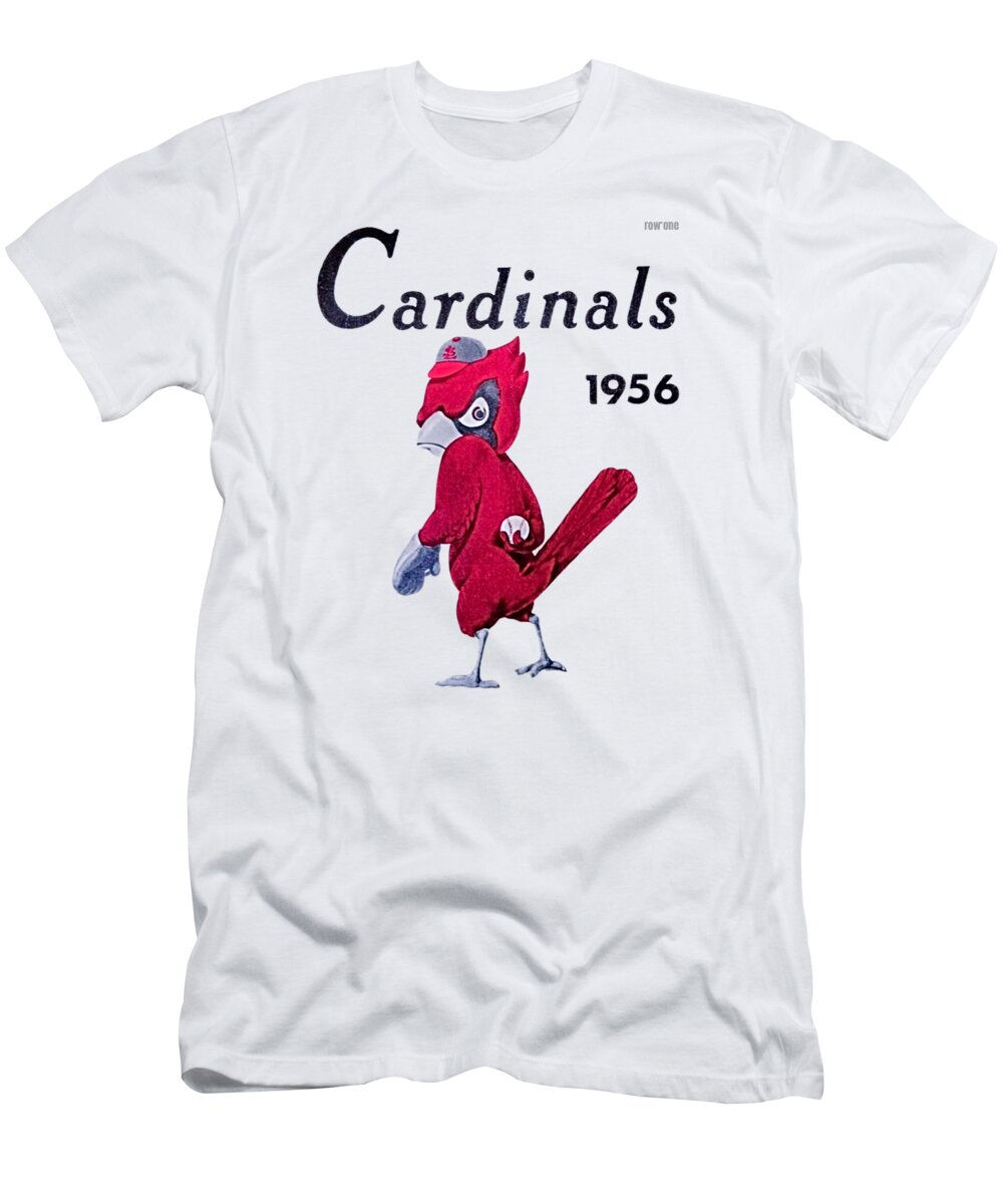 1964 St. Louis Cardinals Scorecard Art T-Shirt