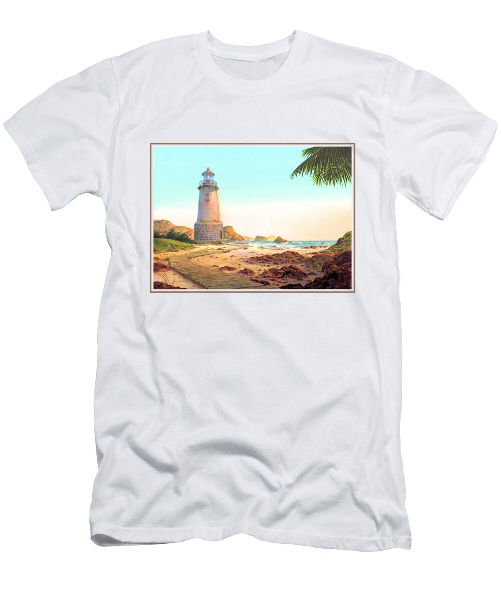 Michael Humphries T-Shirt featuring the painting Standing Strong Against the Wind by Michael Humphries