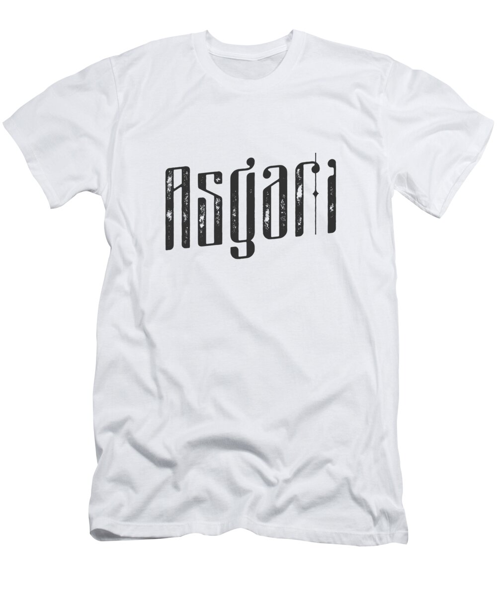 Asgari T-Shirt featuring the digital art Asgari by TintoDesigns