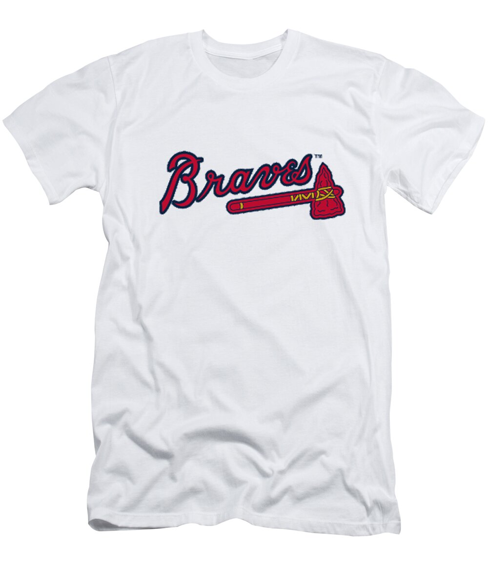 Atlanta Braves T-Shirt by Marjorie Jorie - Pixels