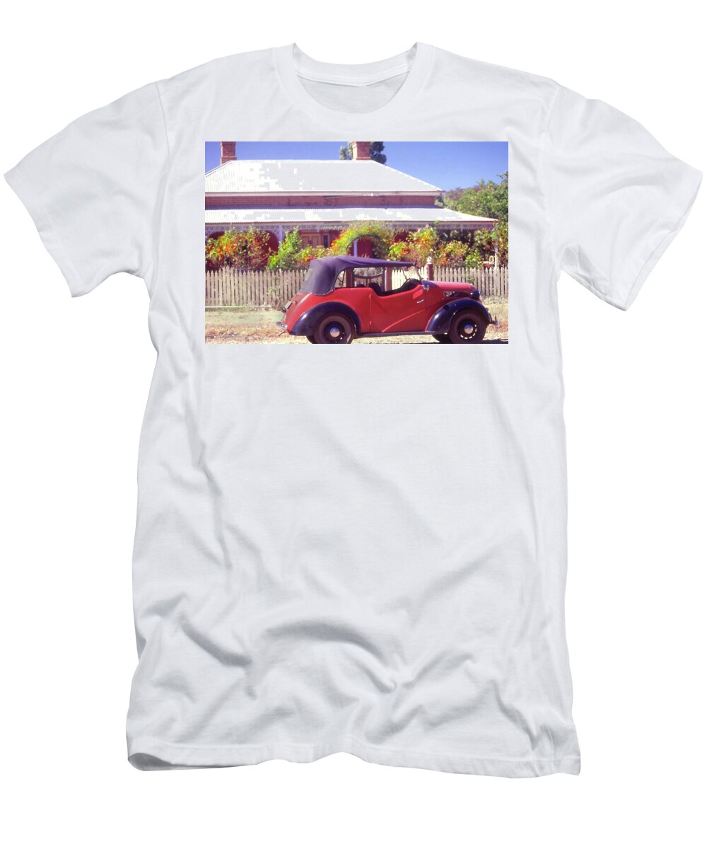 Car T-Shirt featuring the photograph Australian Touring Car by Jerry Griffin