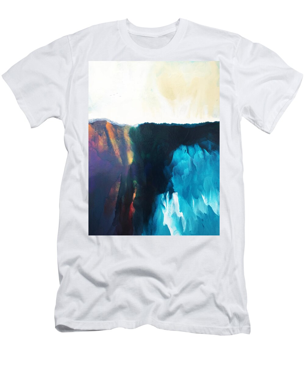  T-Shirt featuring the painting Awaken by Linda Bailey