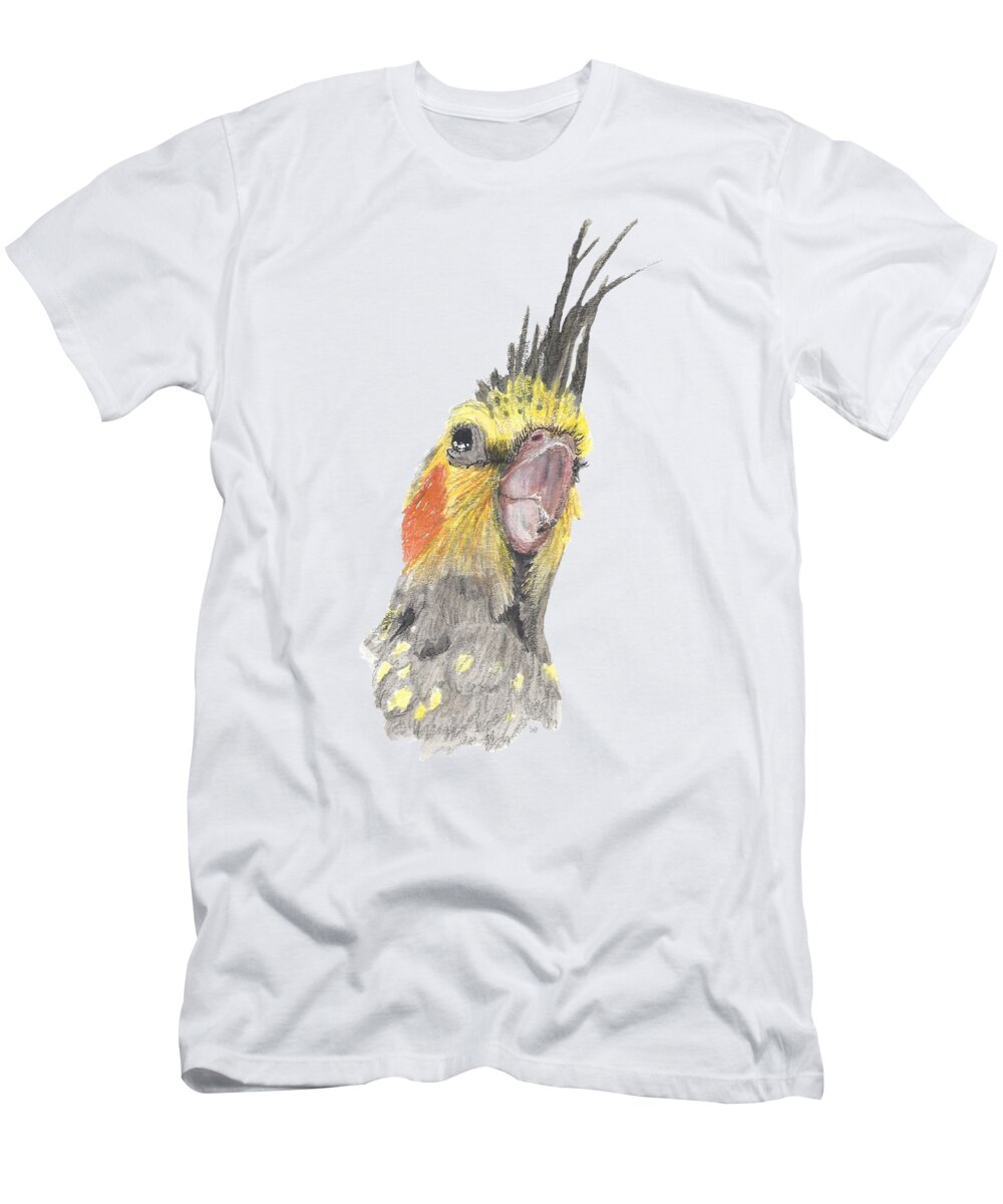 Watercolor T-Shirt featuring the painting Beautiful Tilly by Sierra Wallace