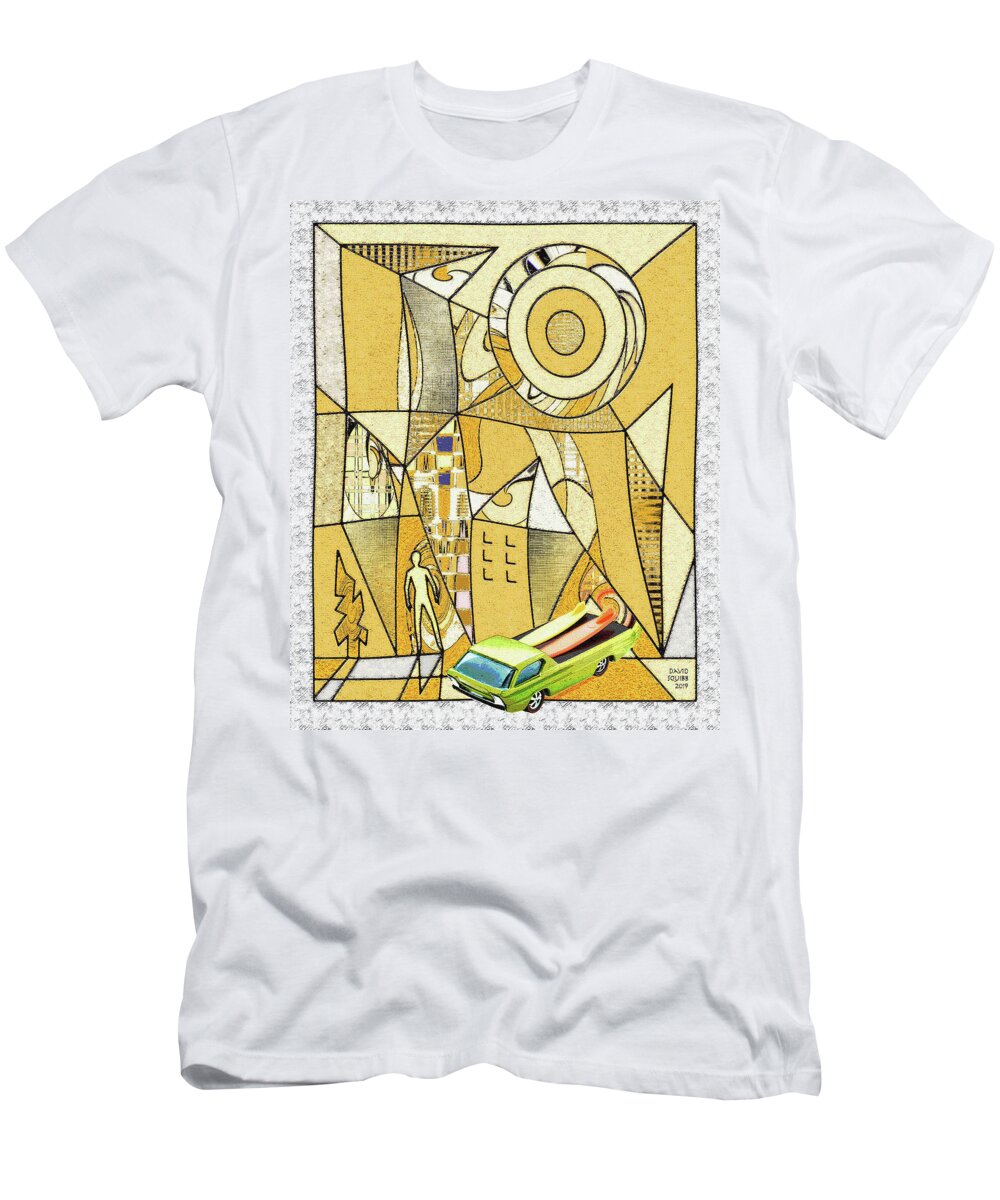 Sweet 16 T-Shirt featuring the digital art Sweet 16 / Deora by David Squibb
