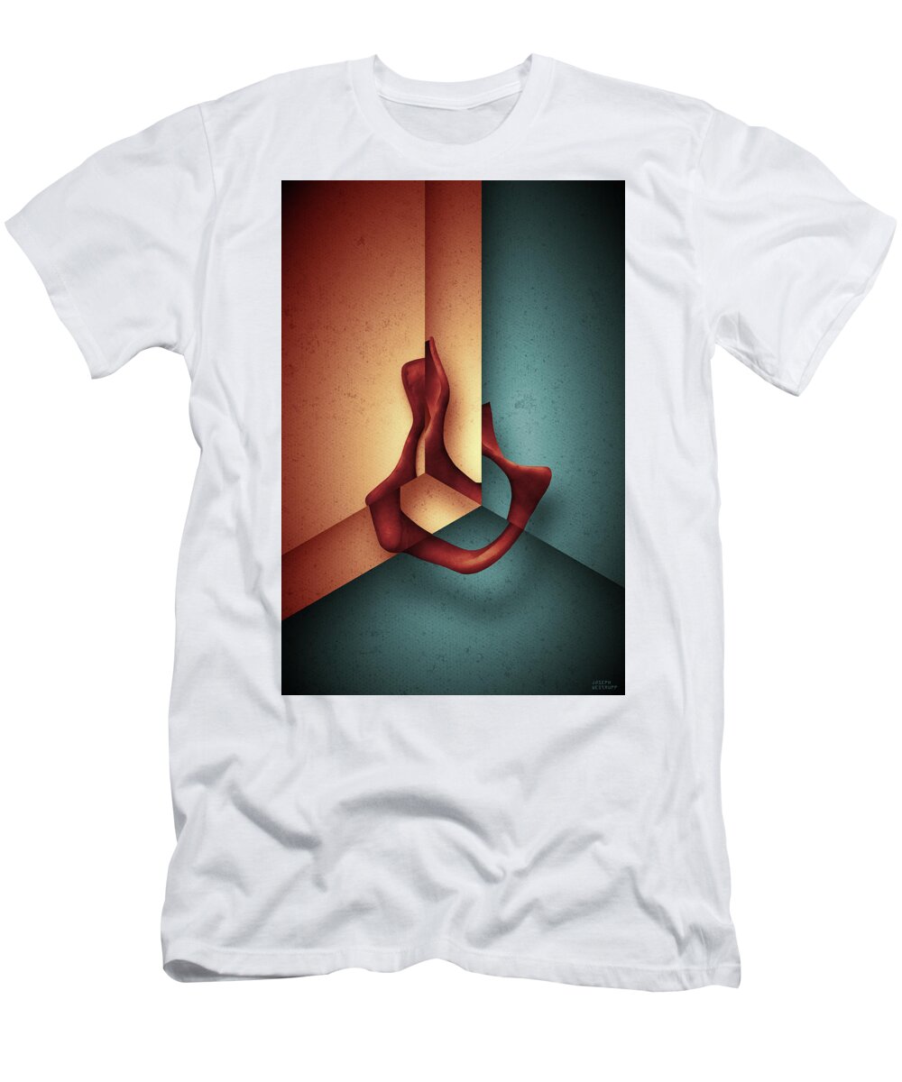 Graphic T-Shirt featuring the photograph Cacoethes vii by Joseph Westrupp
