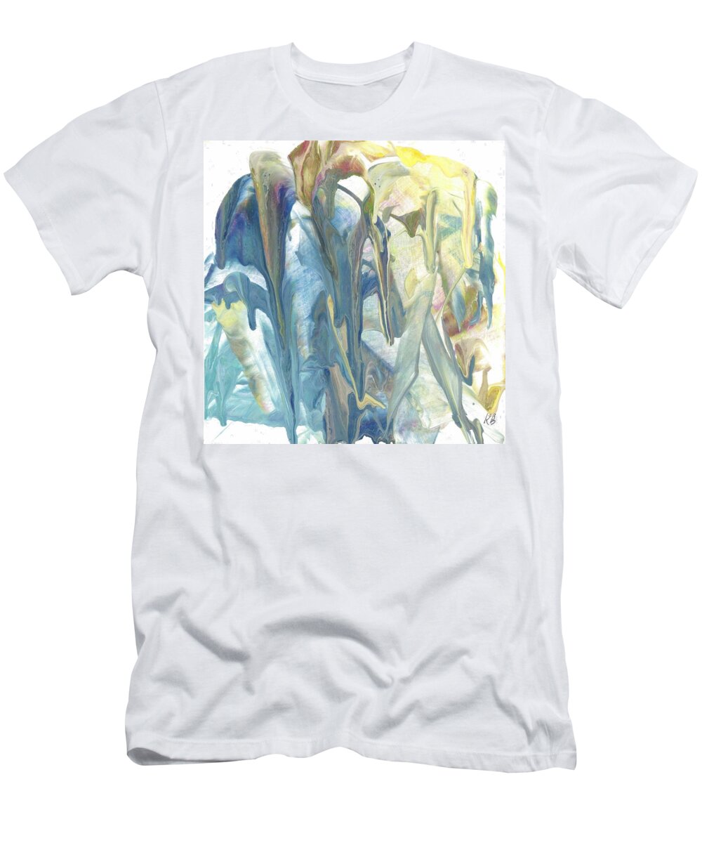 Flowers T-Shirt featuring the painting Calla Lilies by Katy Bishop