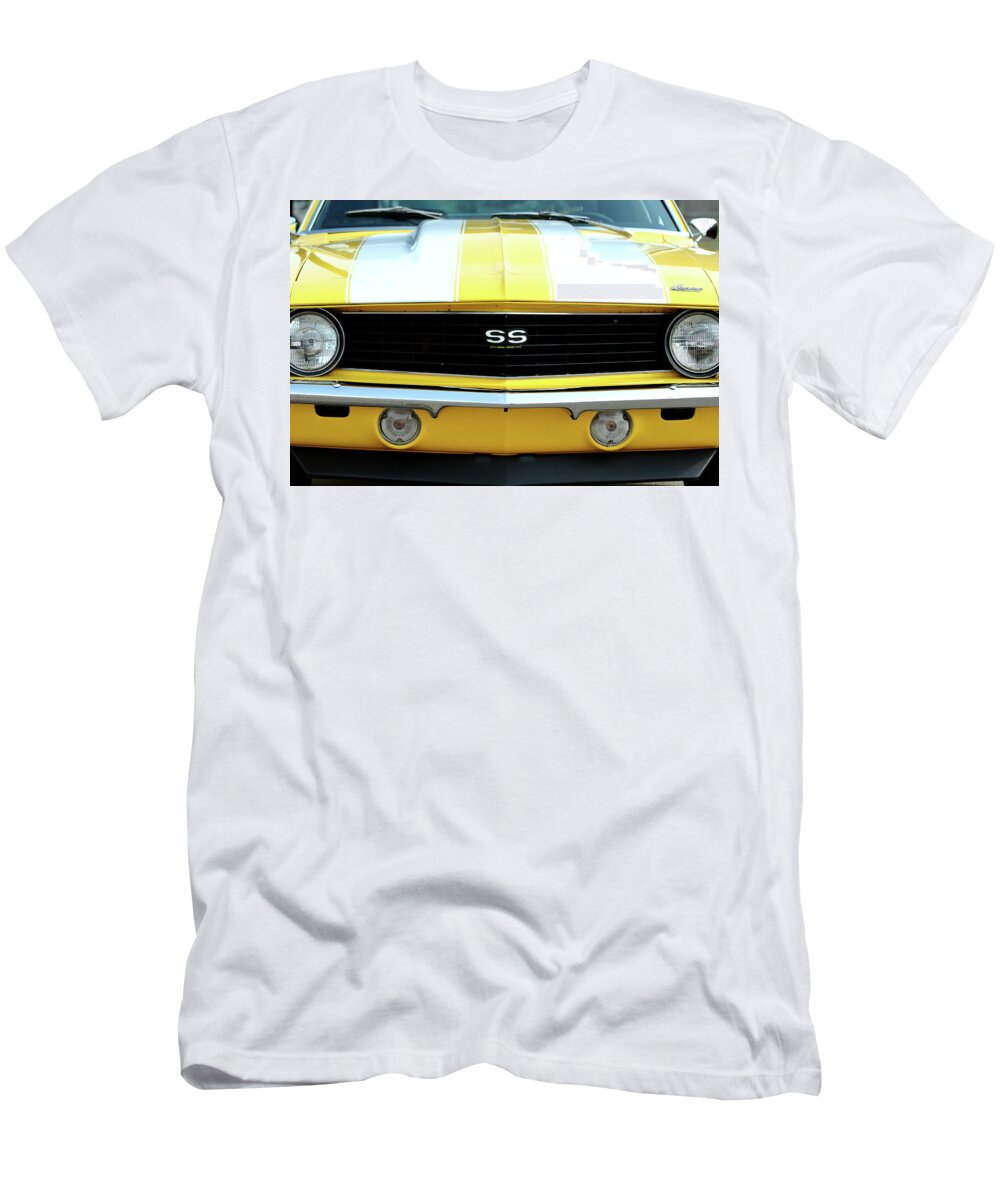 Chevrolet Camaro Ss T-Shirt featuring the photograph Camaro SS by Lens Art Photography By Larry Trager