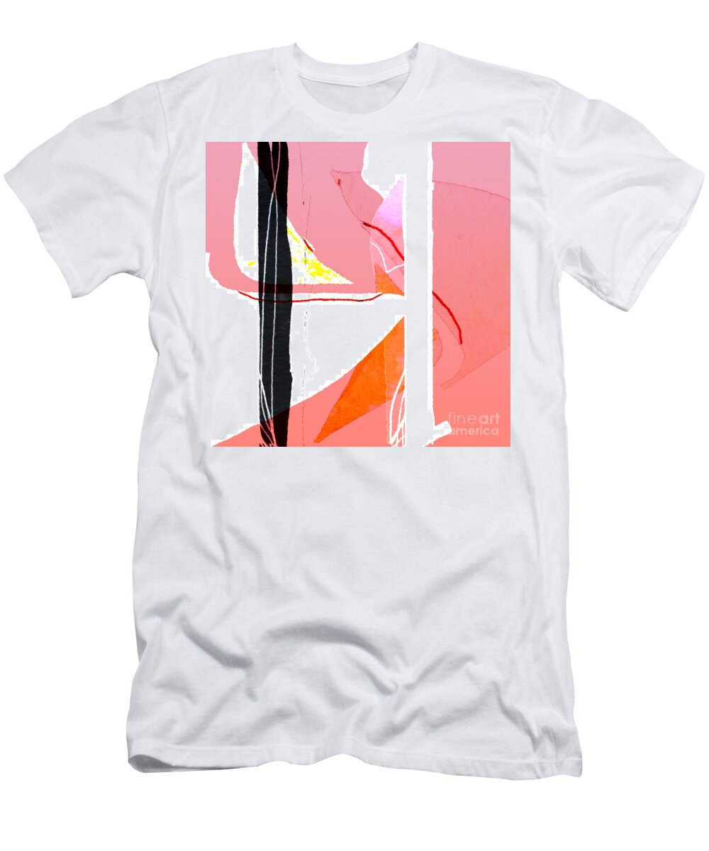 Contemporary Art T-Shirt featuring the digital art Can you ask about my art practice, too? by Jeremiah Ray