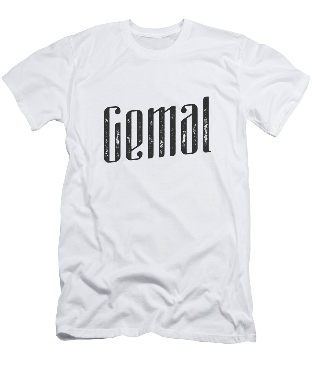 Cemal T-Shirt featuring the digital art Cemal by TintoDesigns